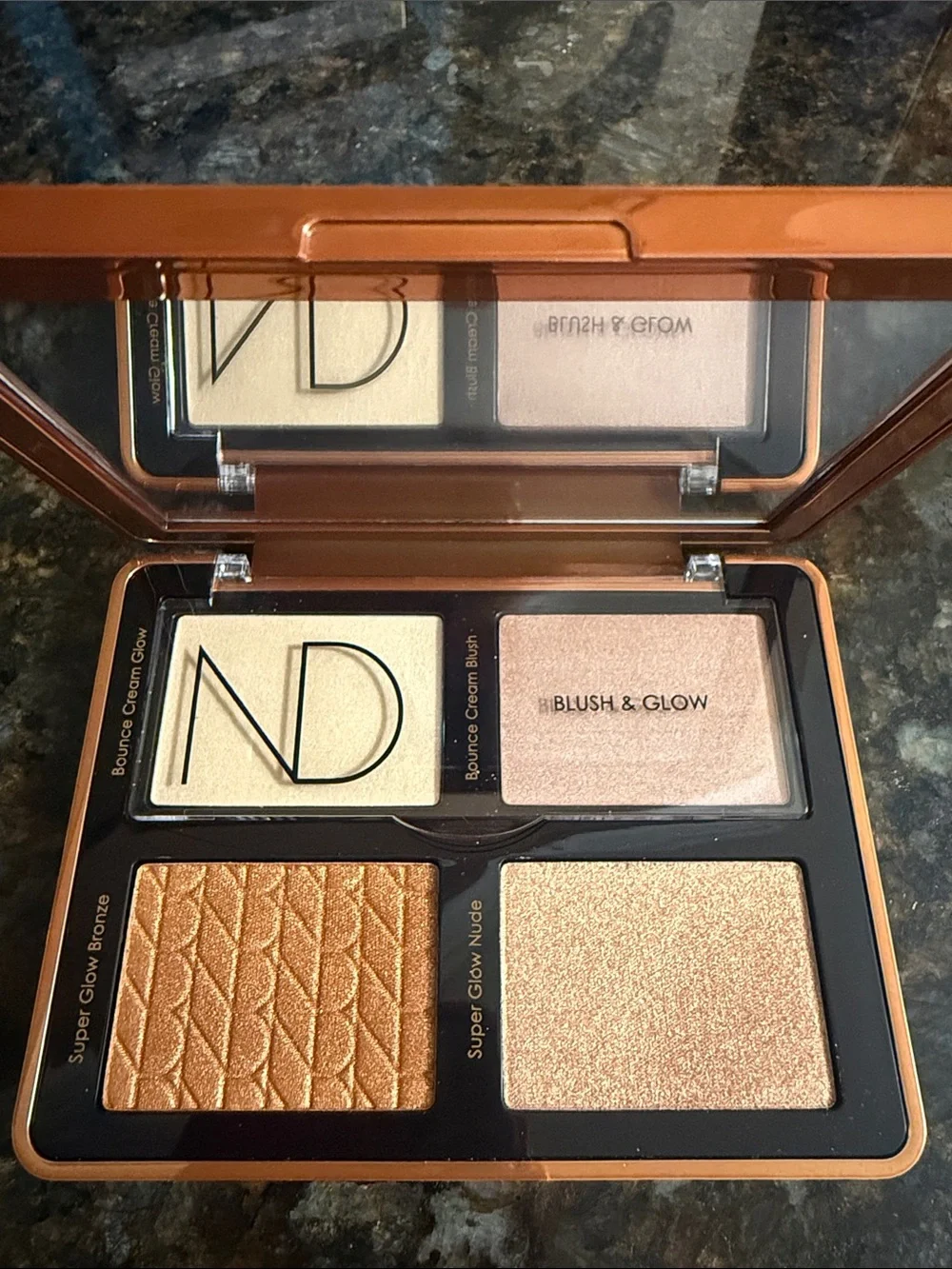 Never used Natasha denona bronze cheek palette